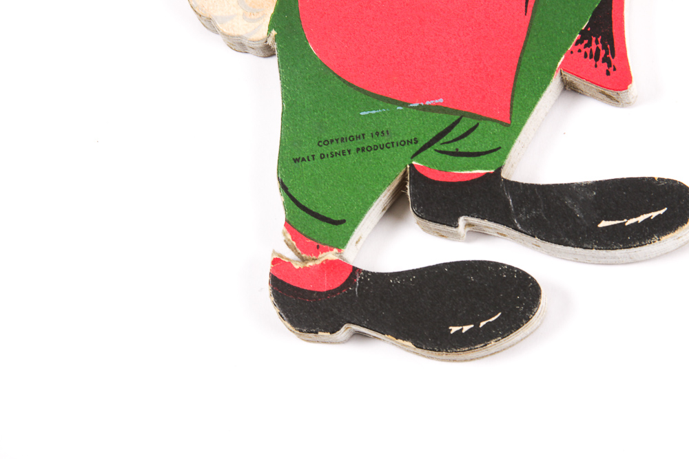 1950s "Alice in Wonderland" Sewing Cards and "Pin-Ups" Wall Décor