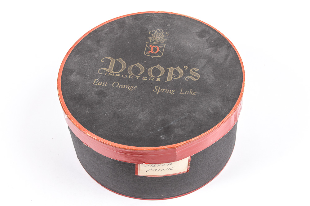 Vintage Mink Hat with Box