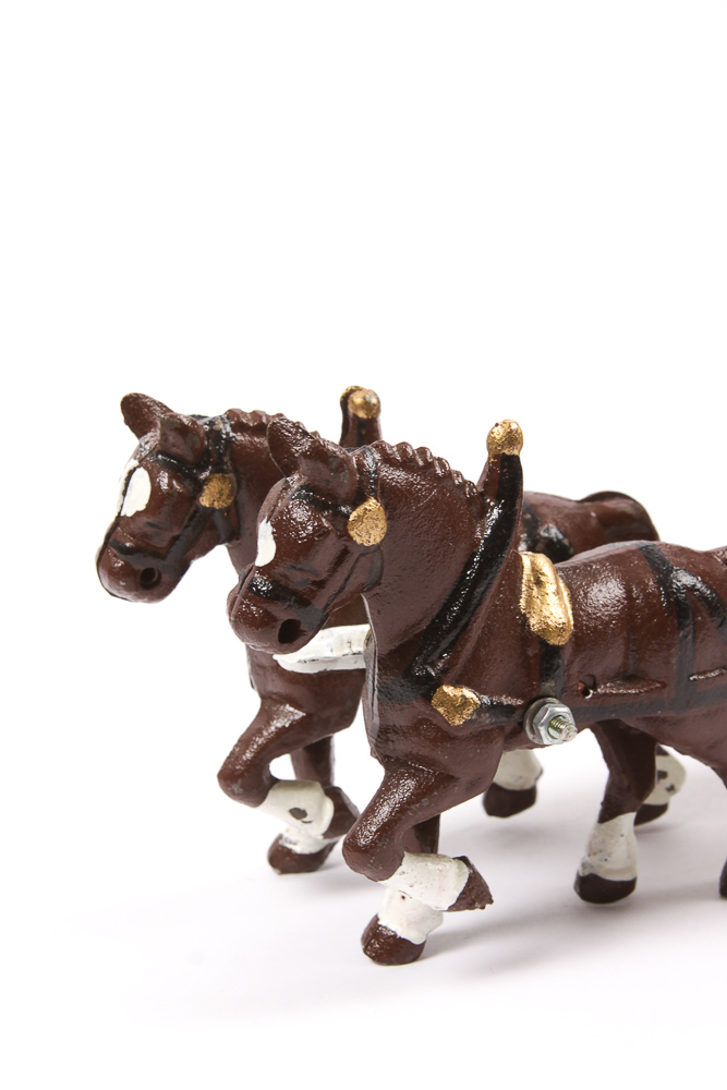 Cast Iron Beer Wagon