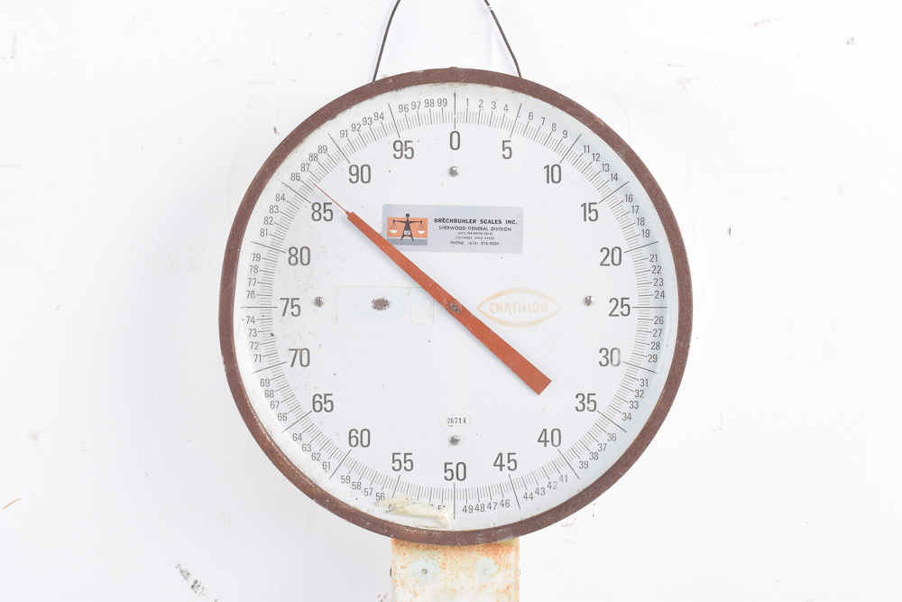 Vintage Brechbuhler Produce Scale