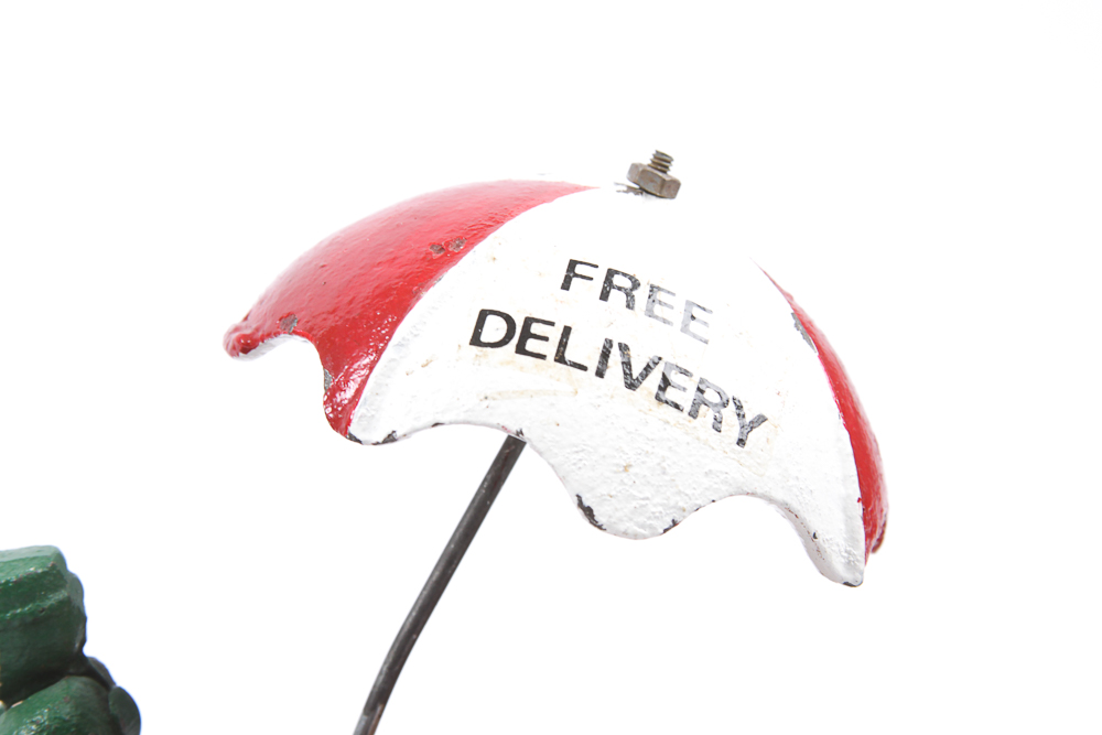 Cast Iron Beer Wagon