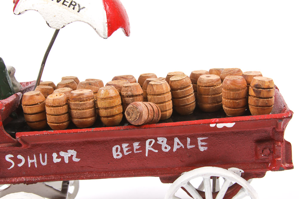 Cast Iron Beer Wagon