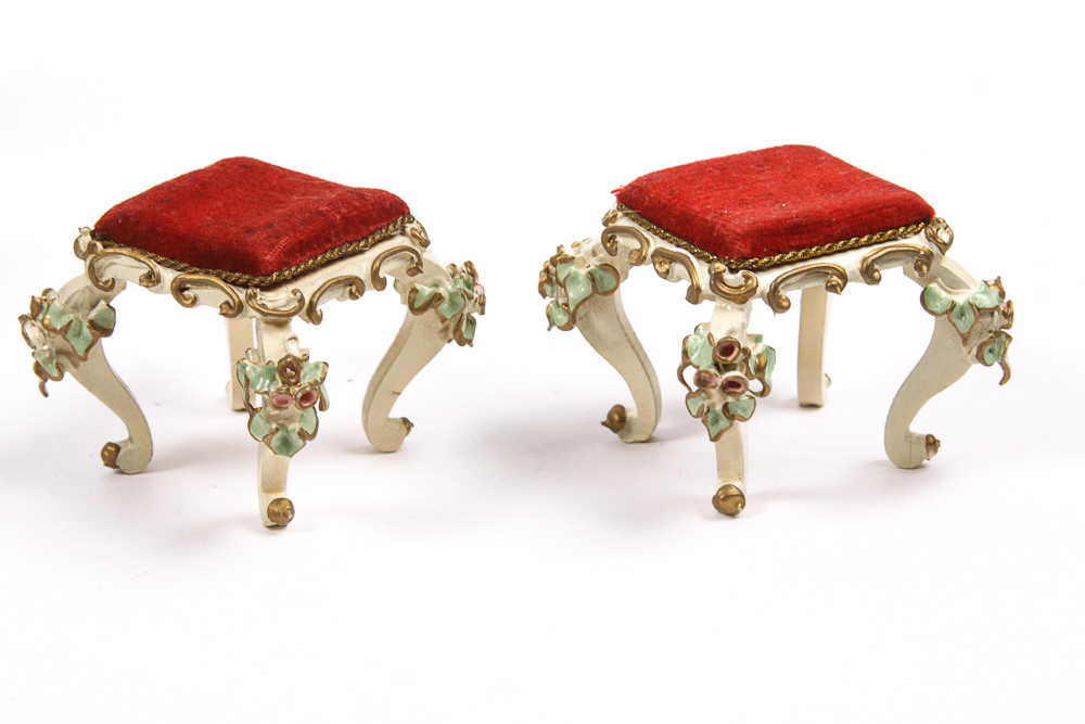 Vintage Dollhouse Furniture Including Marx