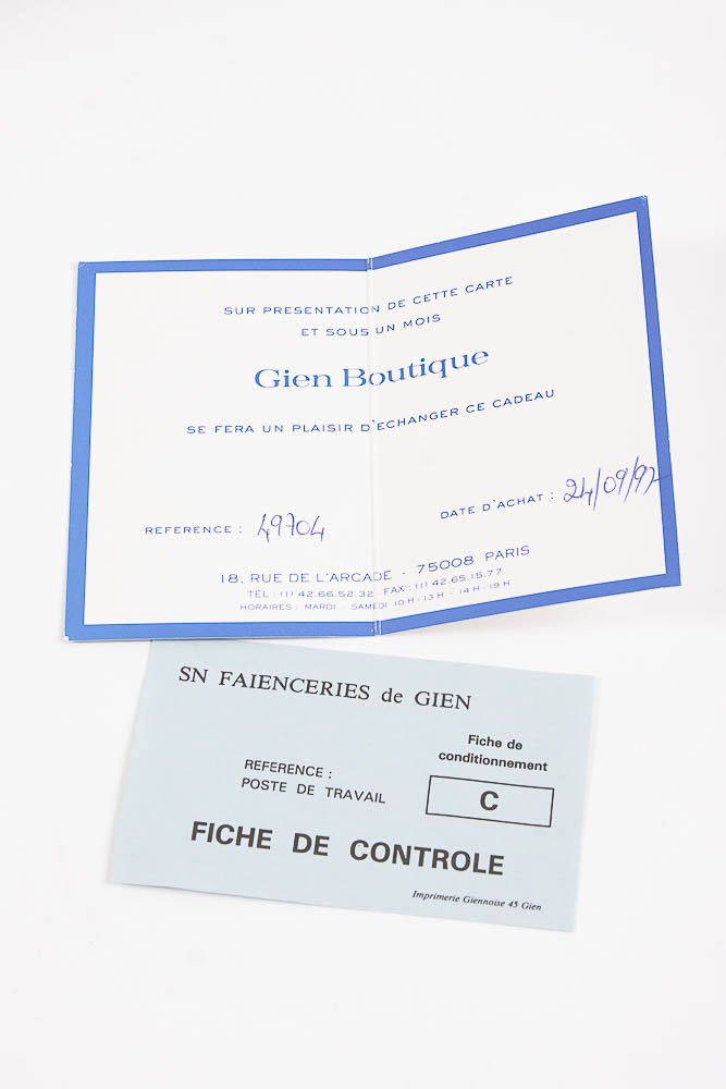 Gien "Tamarin" Cake Platter