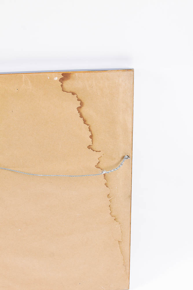 Pastel Drawing of a Lake Scene