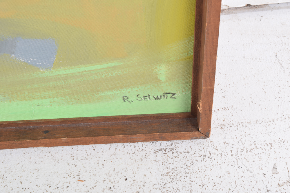 Ruth Selwitz Equestrian Oil Painting on Canvas of Horse