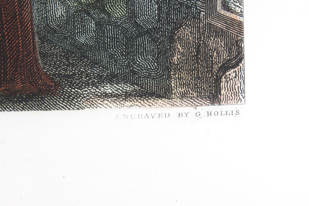 Engraving After George Hollis' "St. Mark's Place, Venice (Moonlight)"