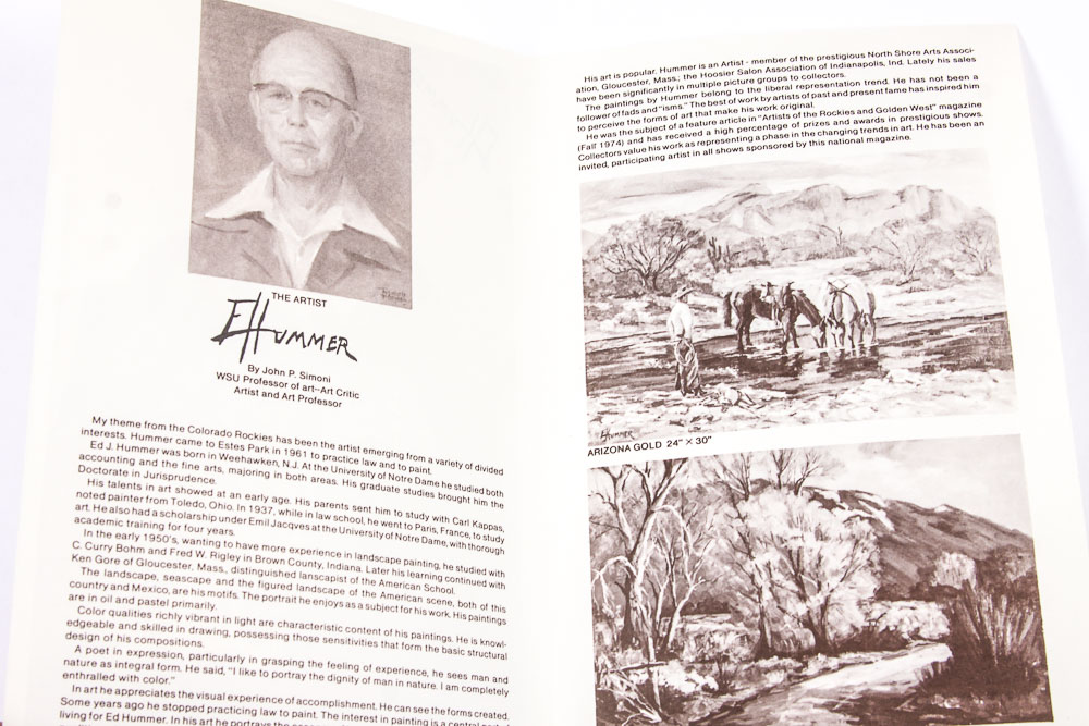 Original Landscape Oil Painting by Ed Hummer