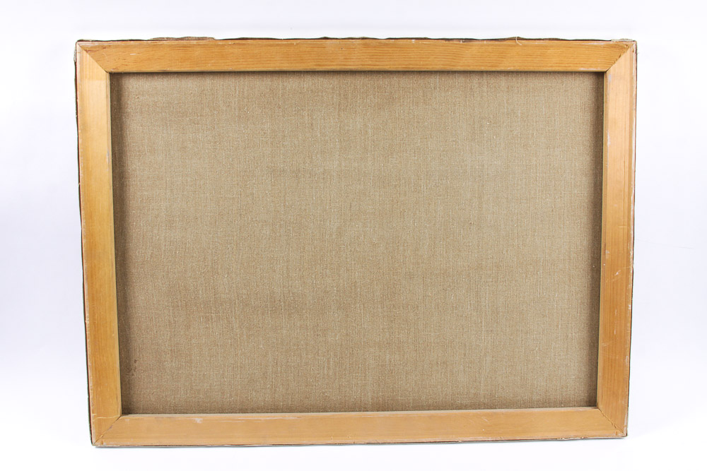 Judge Ed Hummer Oil Painting on Canvas "Mountain Farm"