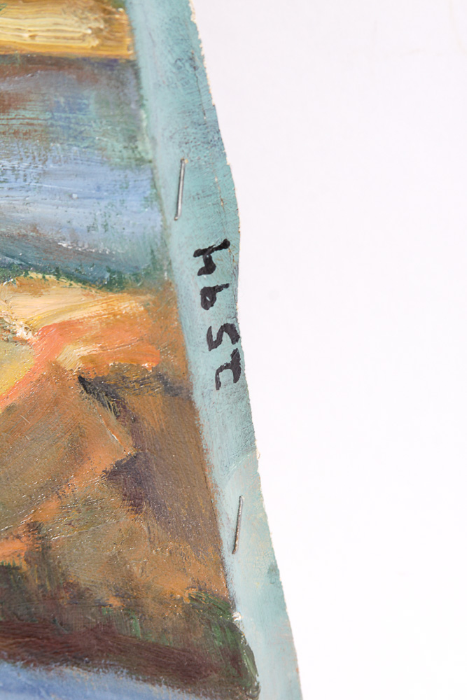 Judge Ed Hummer Oil Painting on Canvas "Going for a Drink"