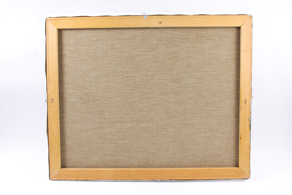 Judge Ed Hummer Oil Painting on Canvas "Going for a Drink"