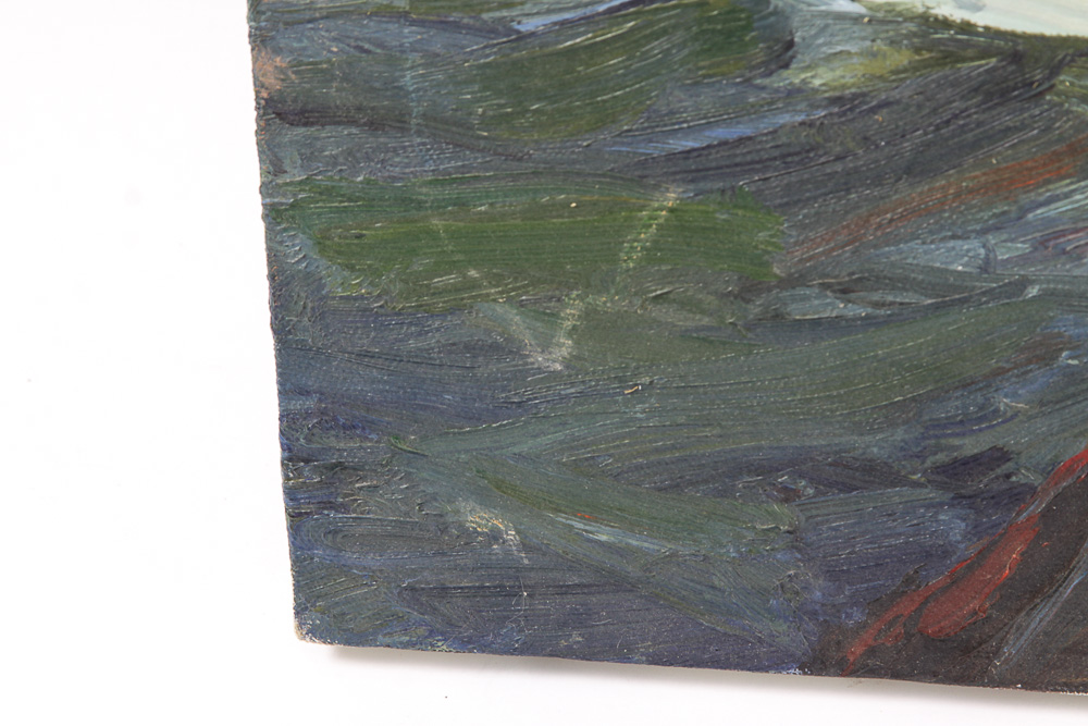 Judge Ed Hummer Oil Painting on Canvas "Maine Surf I"