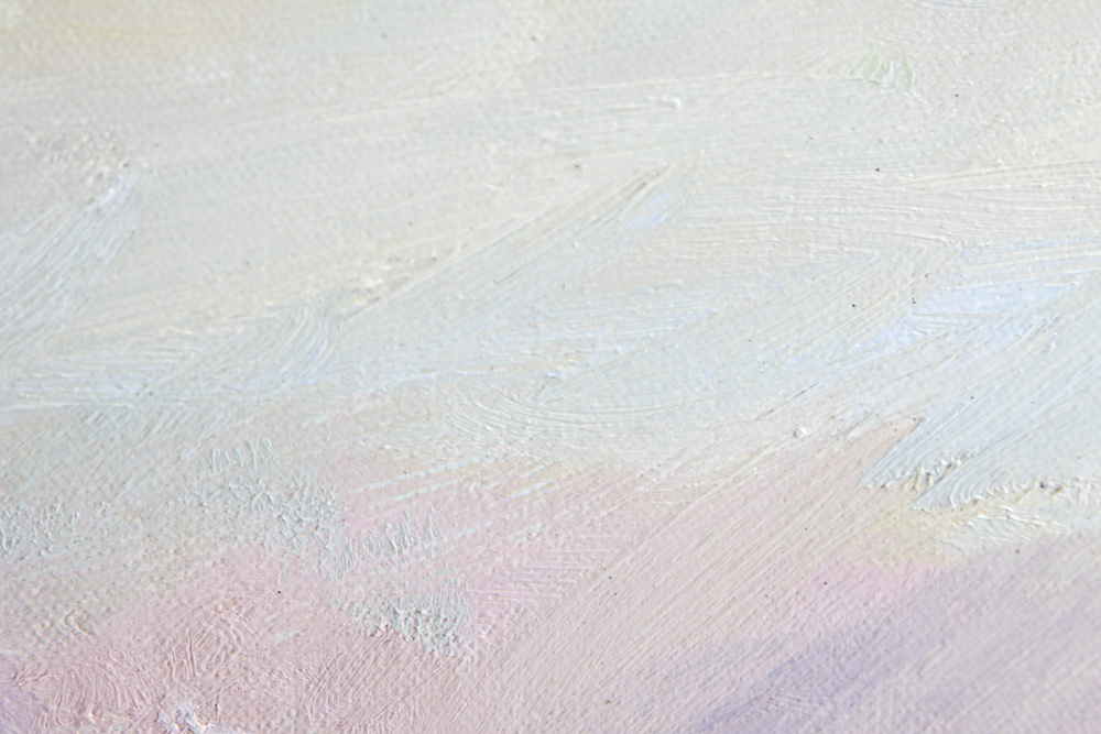 Judge Ed Hummer Oil Painting on Canvas "Maine Surf I"