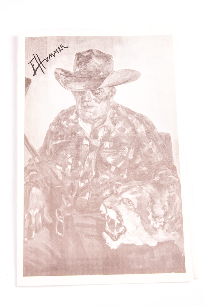 Judge Ed Hummer Oil Painting on Canvas "Picnic Spot"