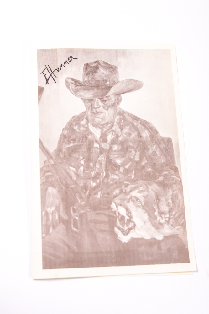 Judge Ed Hummer Oil Painting on Canvas "Rocky Outcrop"