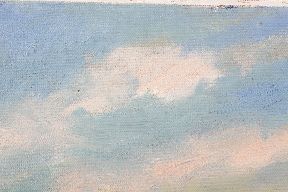 Ed Hummer Oil Painting "High Country II"