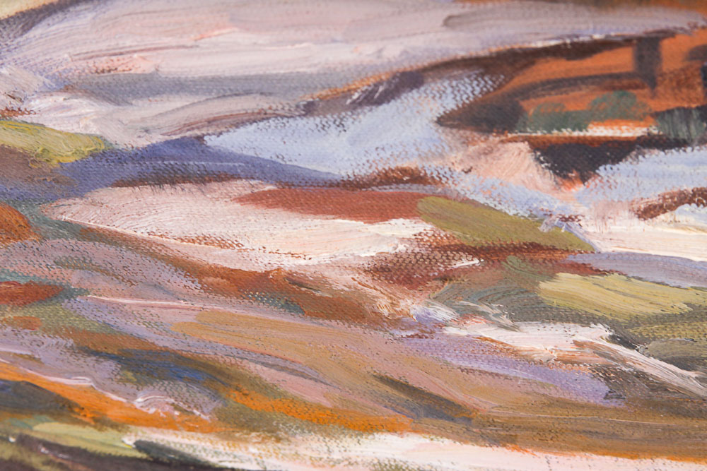 Ed Hummer Oil Painting "High Country II"