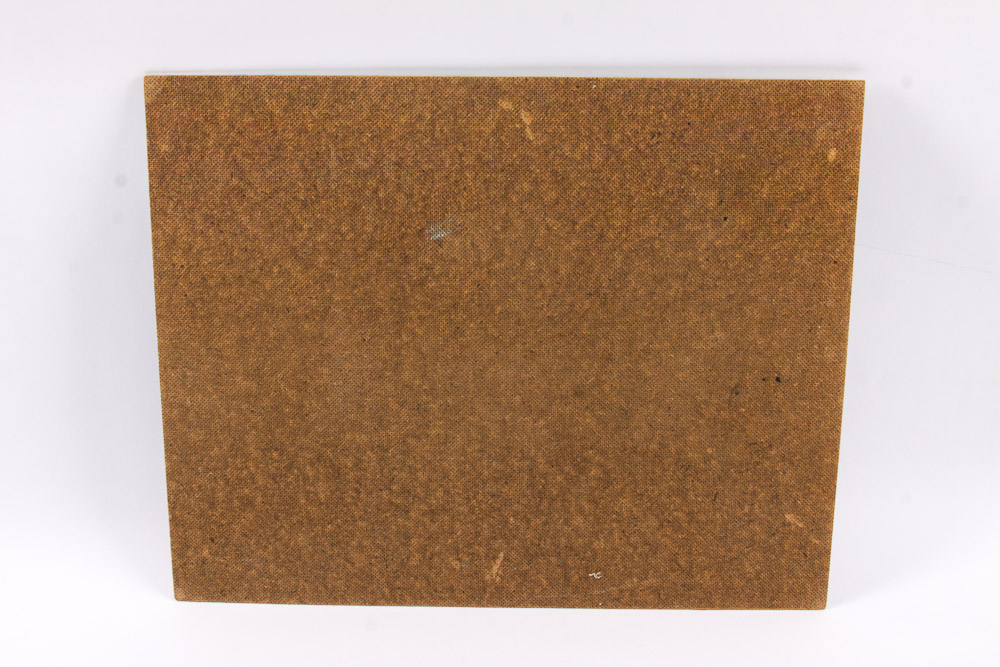 Ed Hummer Oil Painting on Board "House in the Woods"