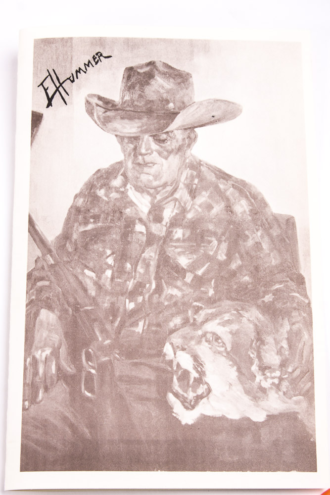 Judge Ed Hummer Oil Painting on Canvas of Desert Landscape