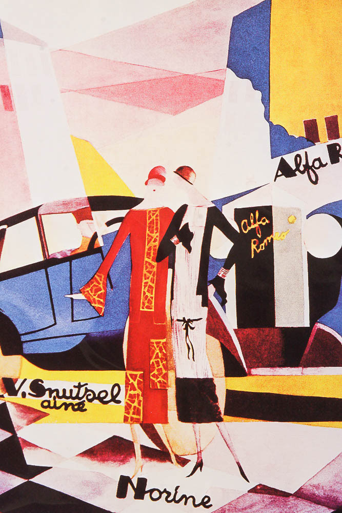 Alfa Romeo Poster Designed by René Magritte