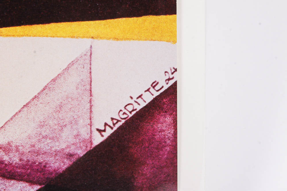 Alfa Romeo Poster Designed by René Magritte