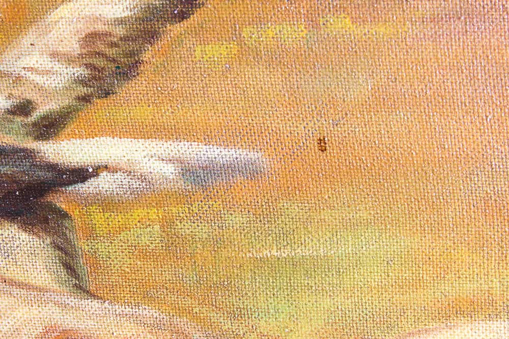 W. Wiggam Copy Painting After Rosseau of Hunting Dogs