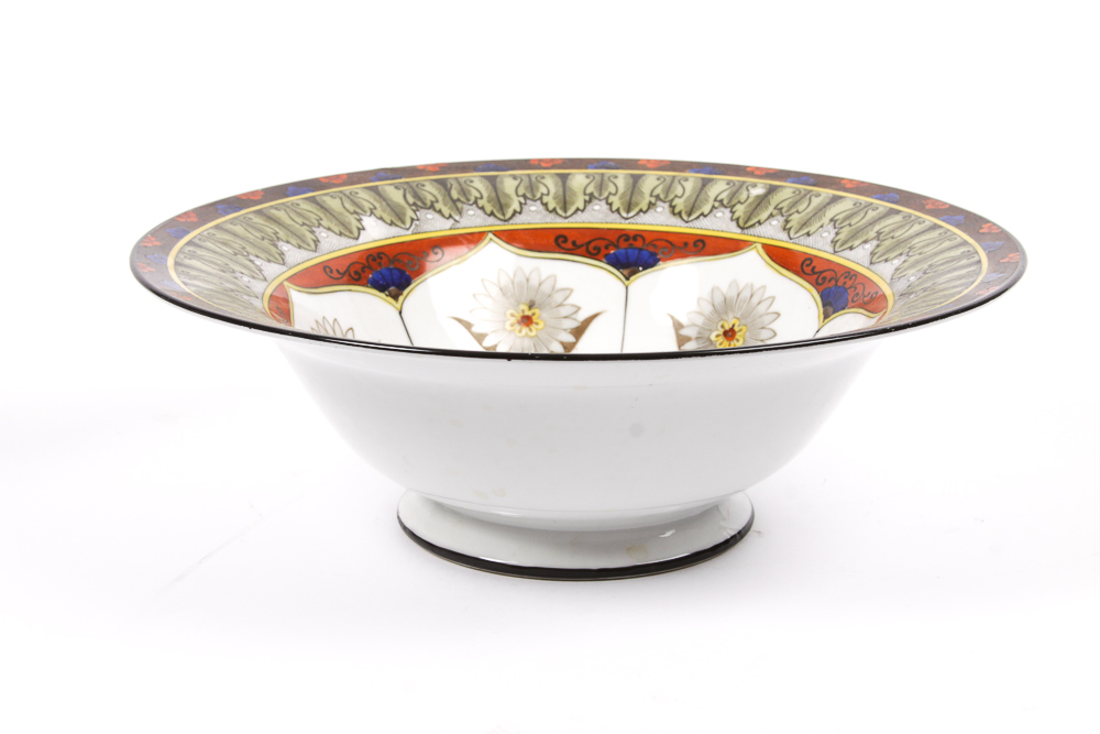 Vintage Noritake Candle Holders and Bowl