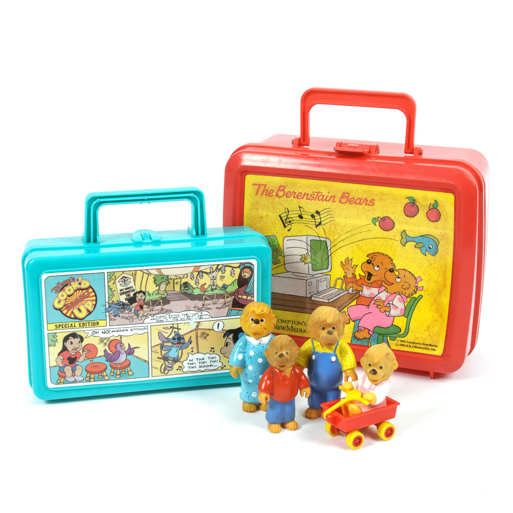 Vintage Berenstain Bears and Lunch Box Cases