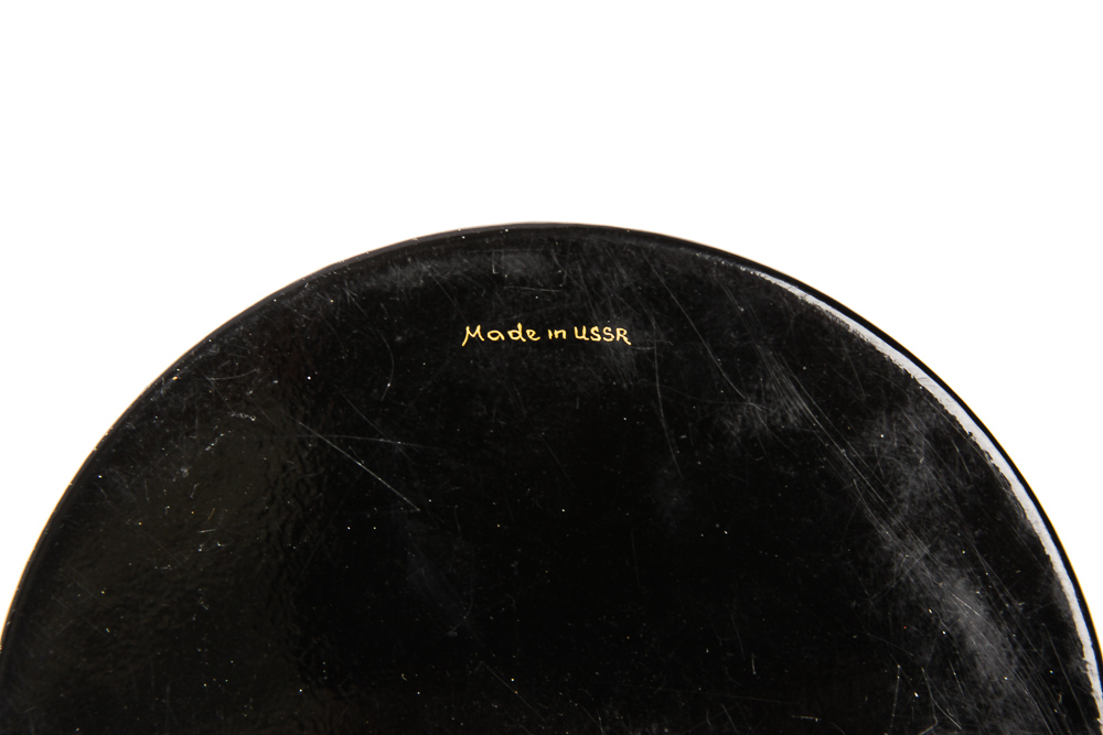 Five Black Lacquer Legend and Fairy Tale Boxes