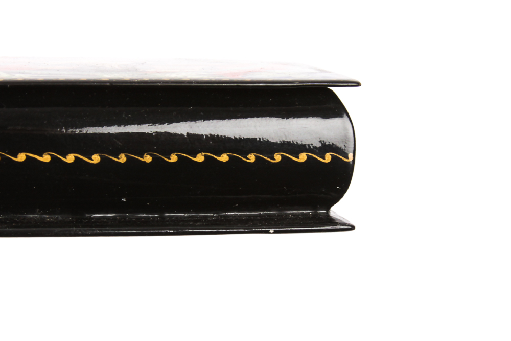 Five Black Lacquer Legend and Fairy Tale Boxes