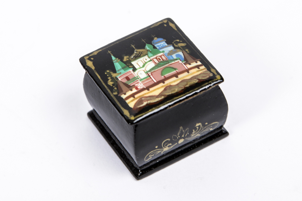 Russian Lacquer Boxes Featuring Palekhy