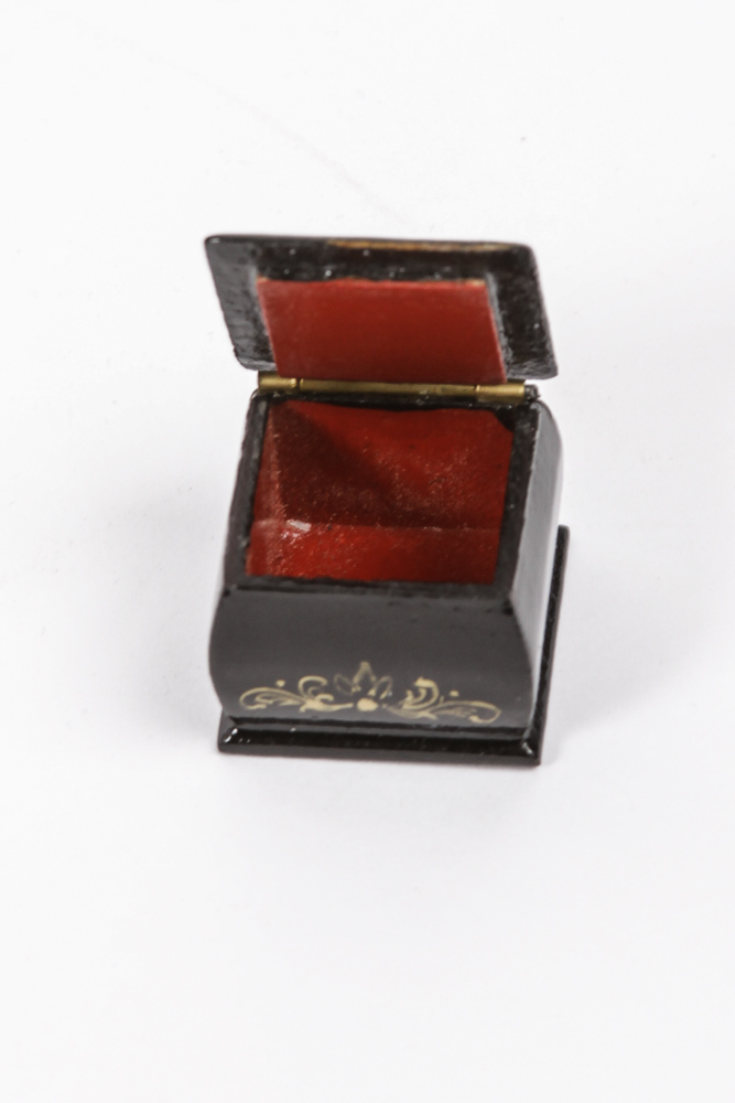 Russian Lacquer Boxes Featuring Palekhy
