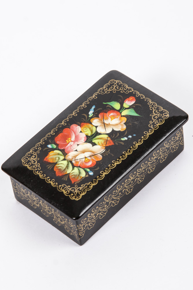 Russian Lacquer Boxes Featuring Palekhy