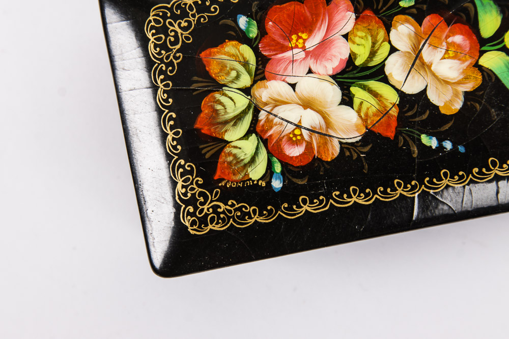 Russian Lacquer Boxes Featuring Palekhy