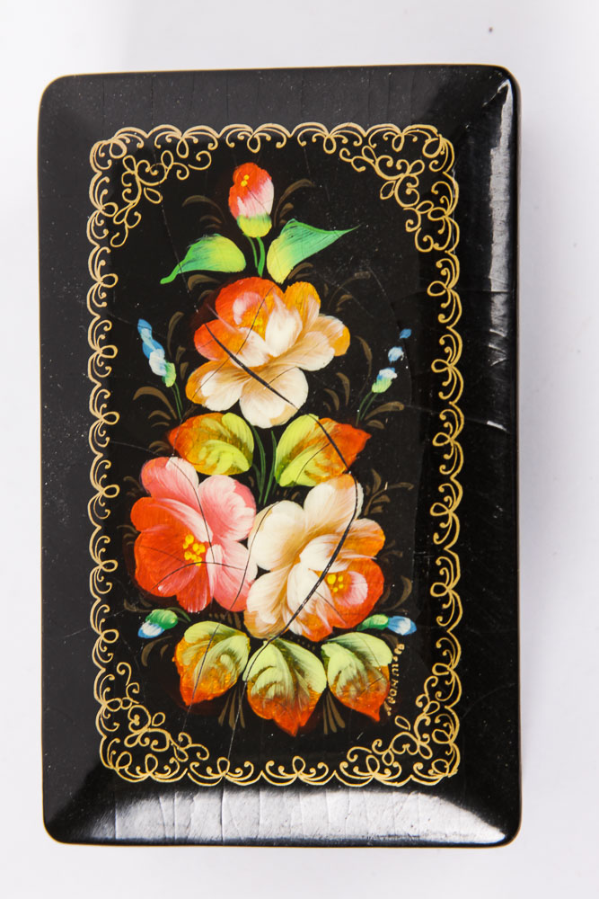 Russian Lacquer Boxes Featuring Palekhy