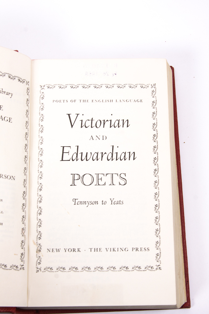 Assorted Books of Poetry