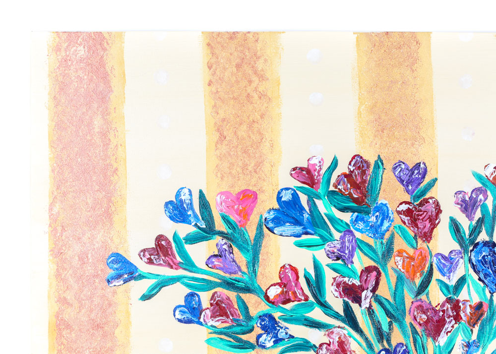 René Acrylic Painting on Canvas Painting