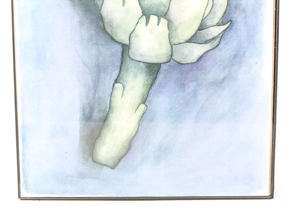 After Barbara Man Offset Lithographs "Artichoke I" and "Artichoke II"