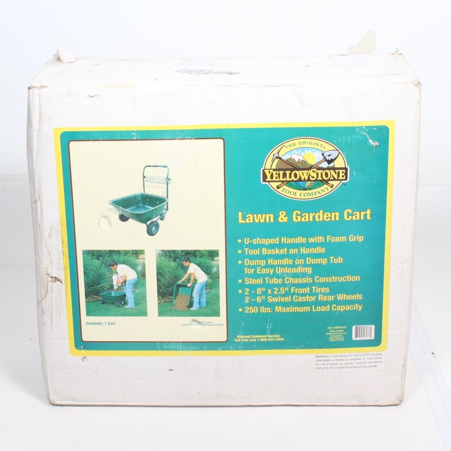 Yellowstone Lawn & Garden Cart