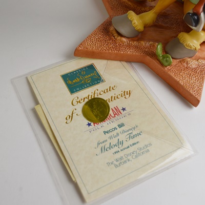 Walt Disney American Folk Heroes Pecos Bill Figurine