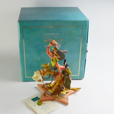 Walt Disney American Folk Heroes Pecos Bill Figurine