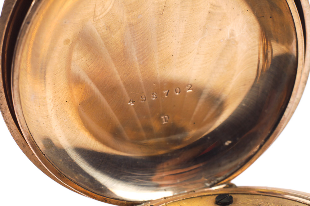 Antique Circa 1895 14K Gold Elgin Pocket Watch