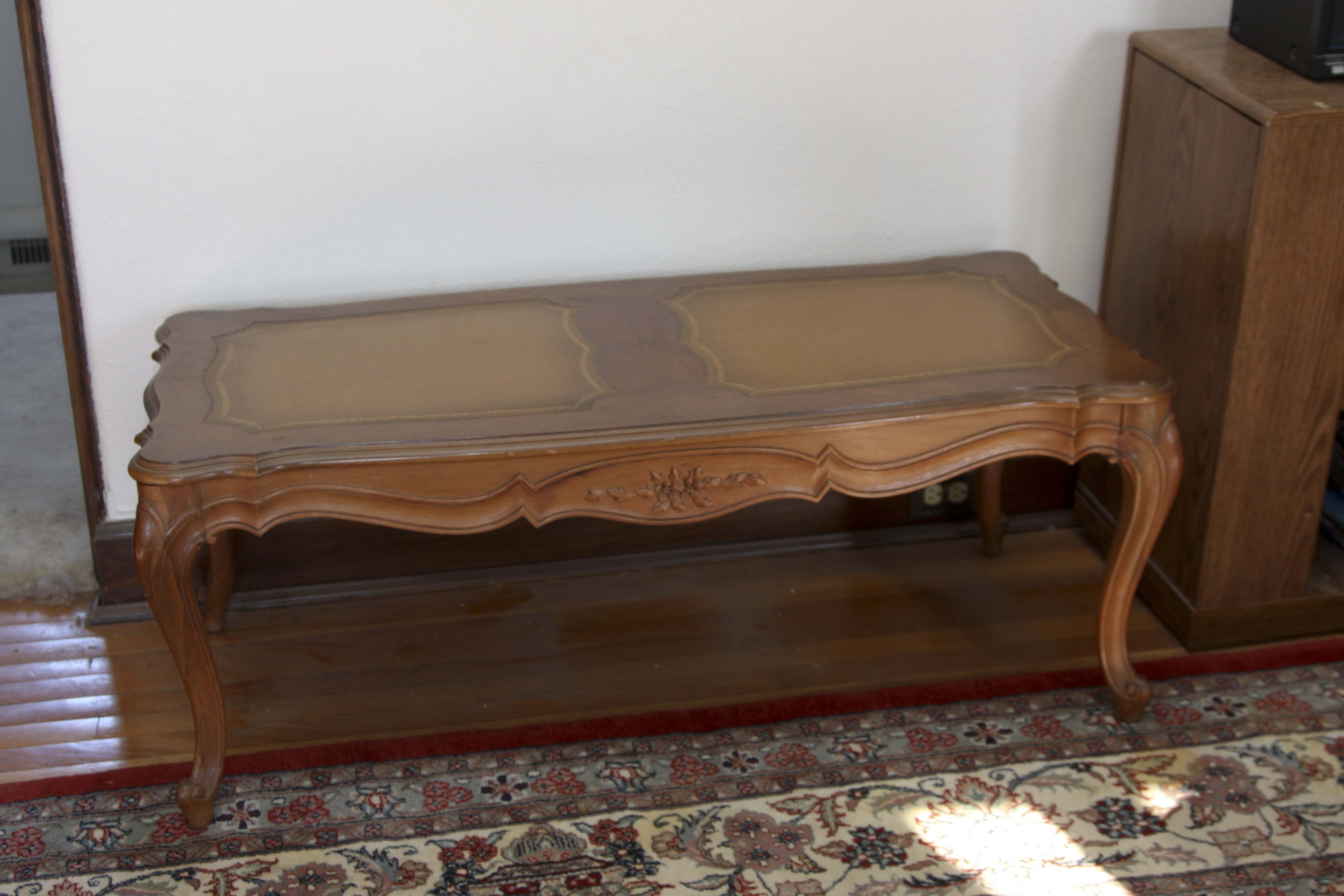 Vintage French Provincial Coffee Table