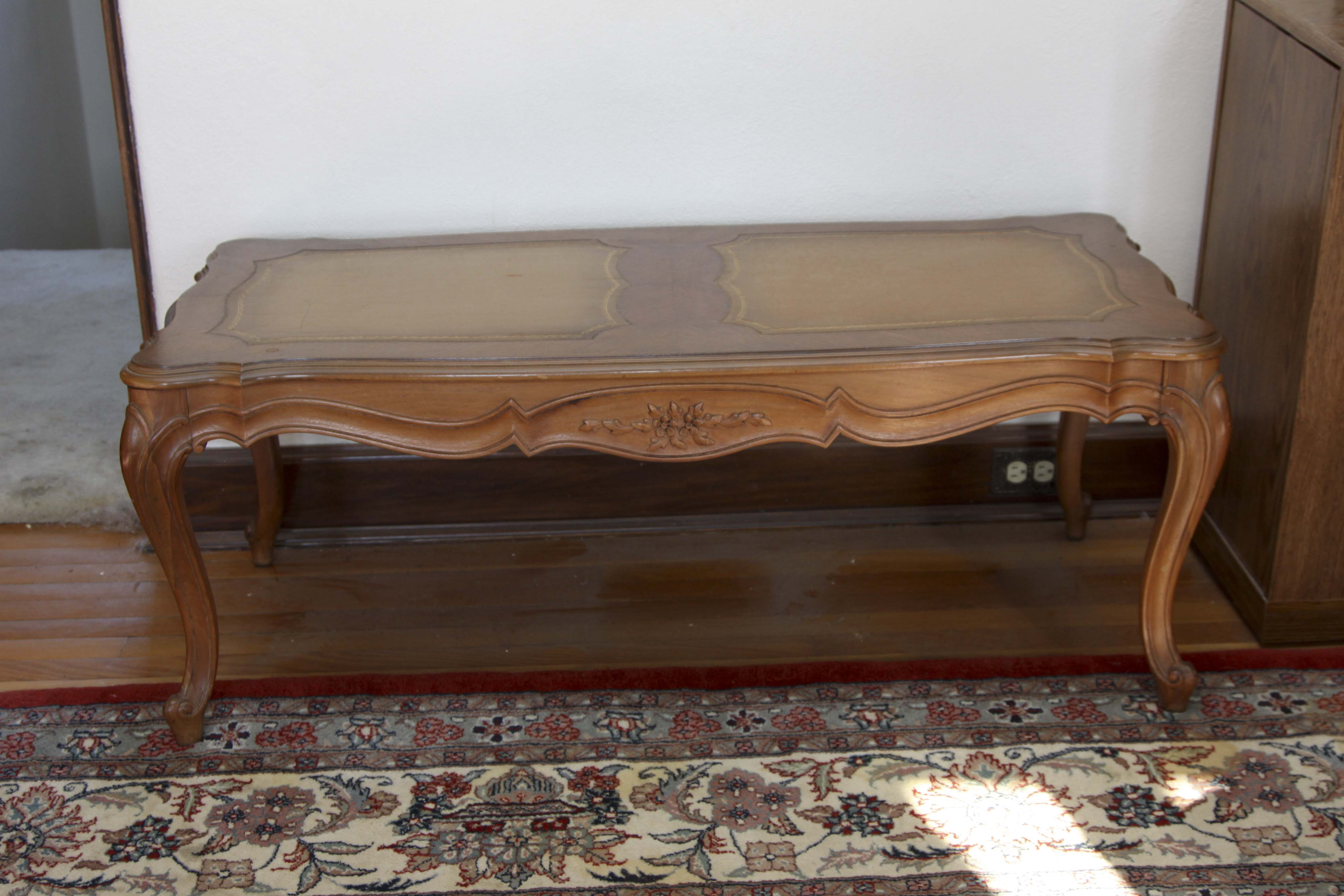 Vintage French Provincial Coffee Table