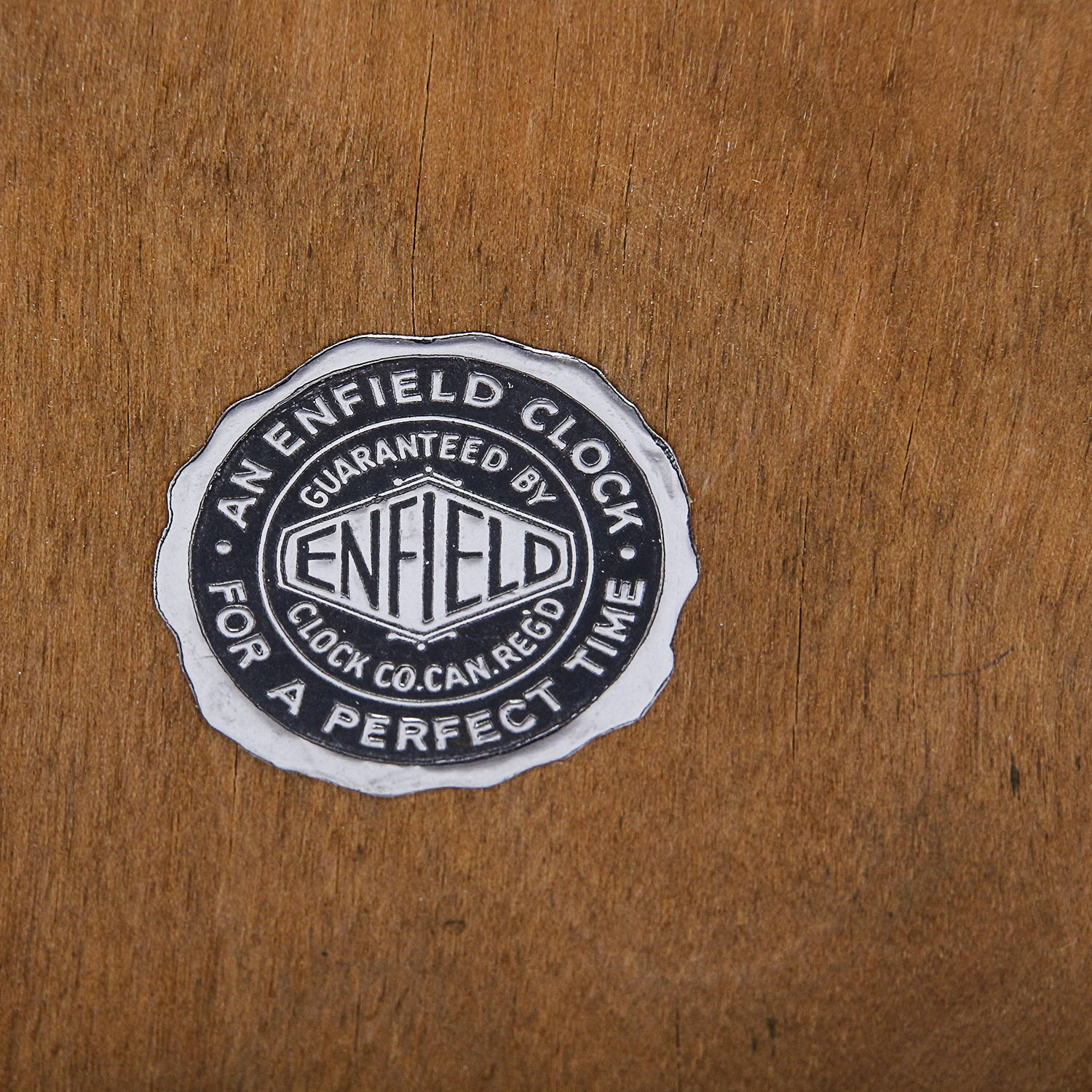 Enfield British Art Deco Style Chiming Mantel Clock