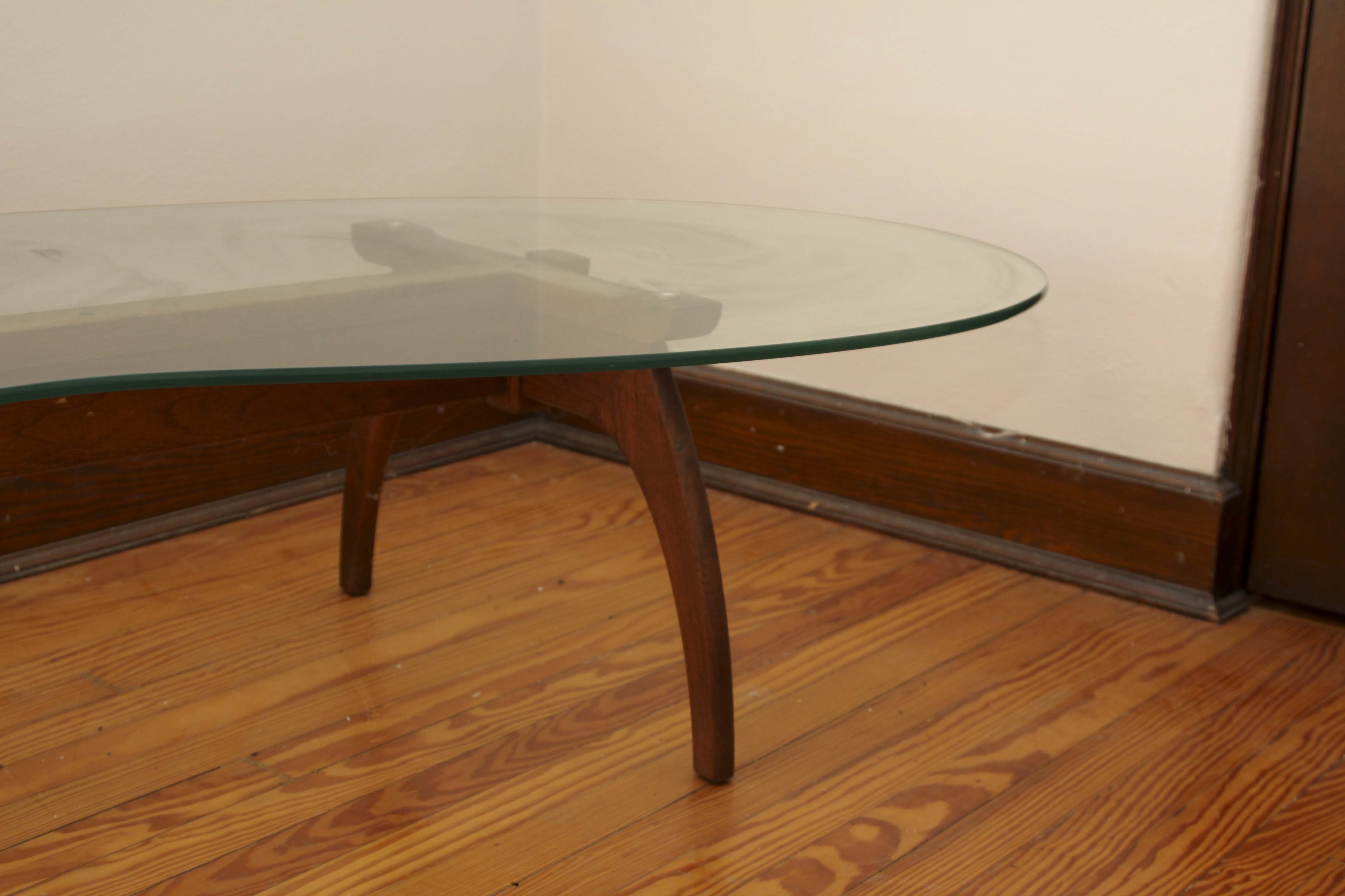 Vintage Danish Modern Coffee Table and End Table
