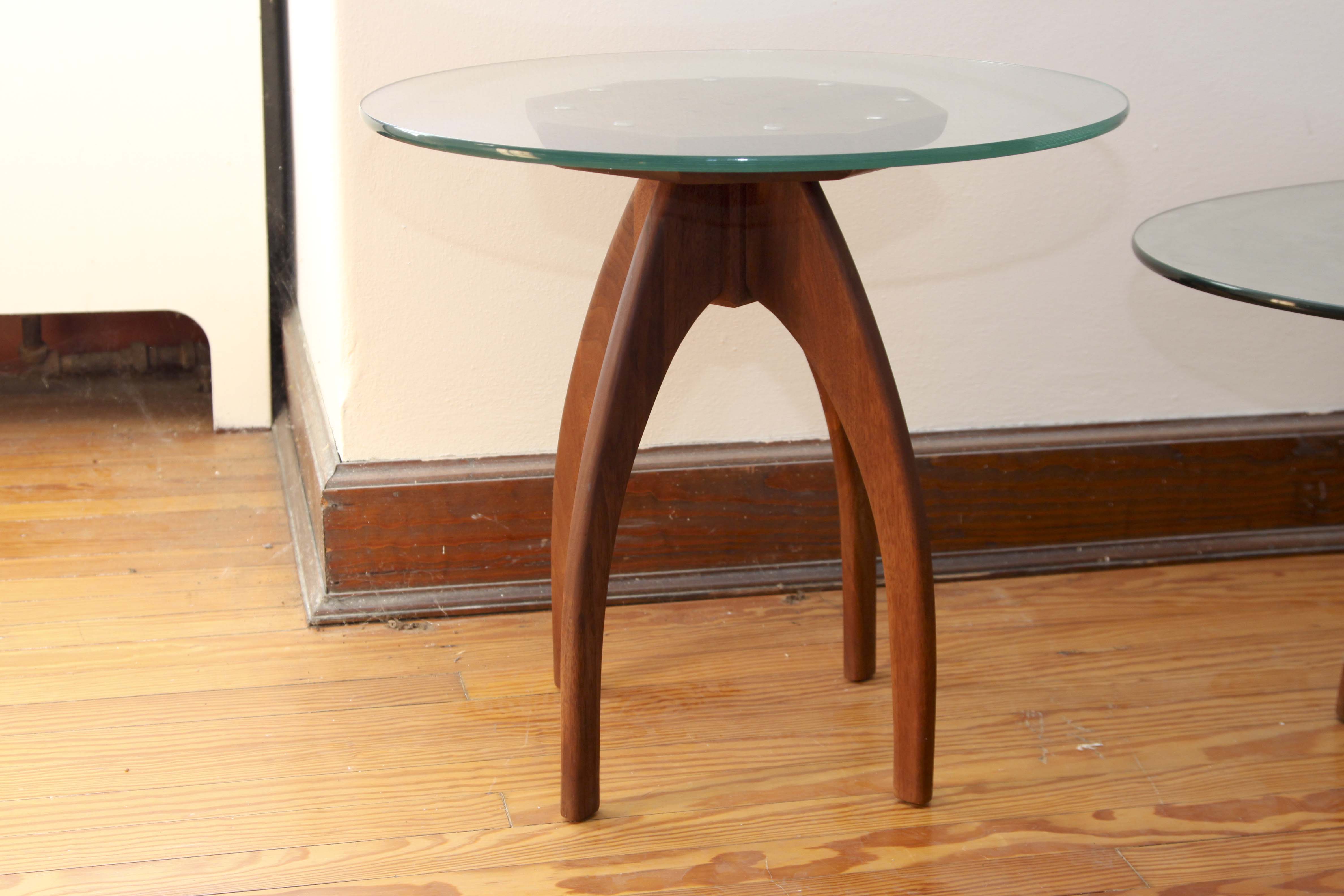 Vintage Danish Modern Coffee Table and End Table