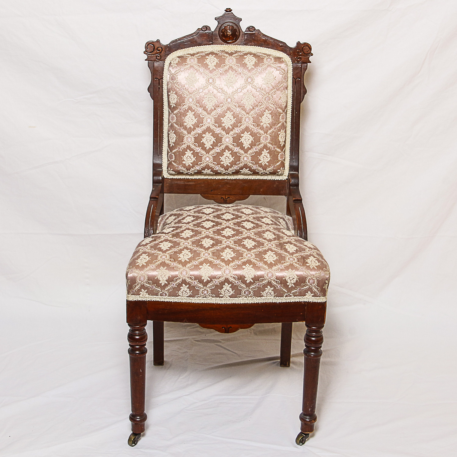 Antique Eastlake Style Chair Pair