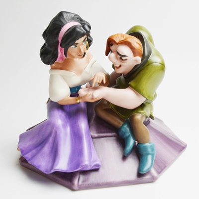 Walt Disney Esmeralda and Quasimodo "Not A Single Monster Line" Figurine