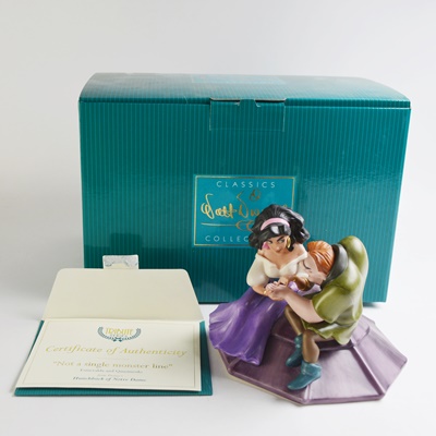 Walt Disney Esmeralda and Quasimodo "Not A Single Monster Line" Figurine